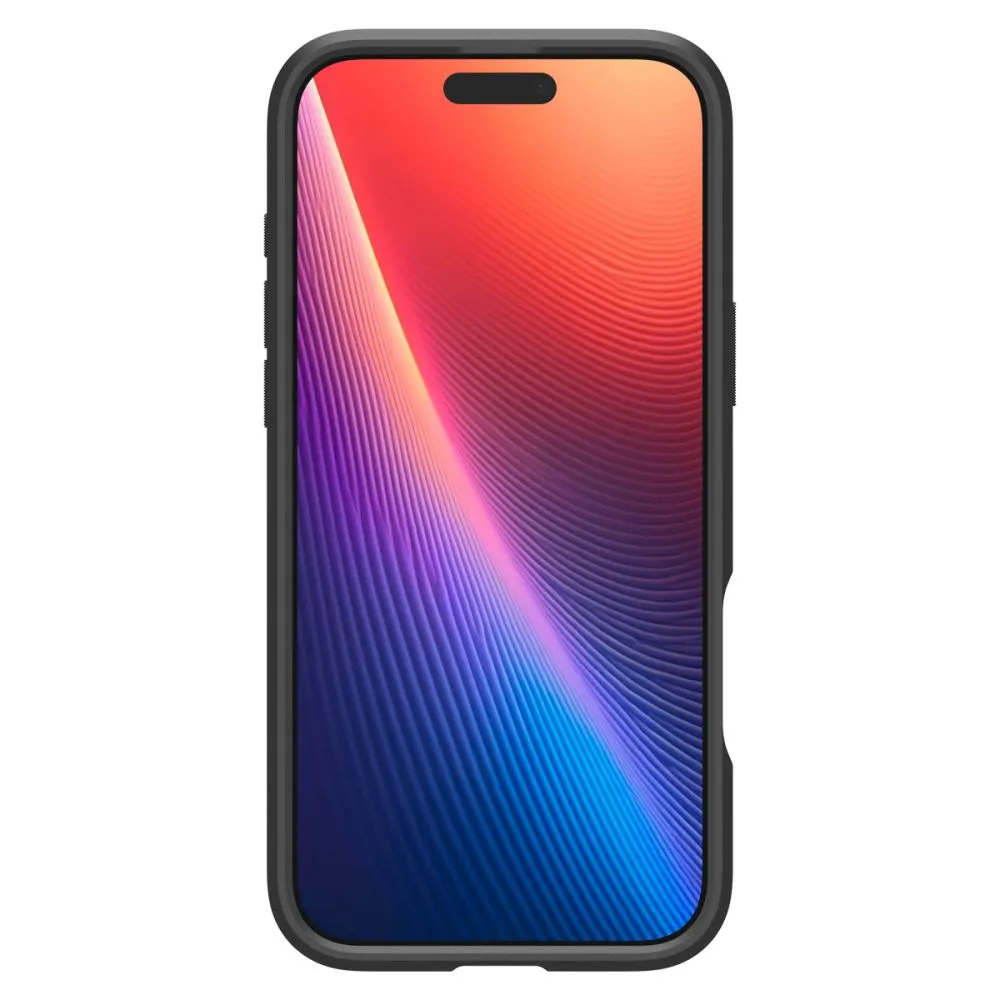 Apple iPhone 16 Pro dėklas Juoda SPIGEN OPTIK ARMOR MAG MAGSAFE