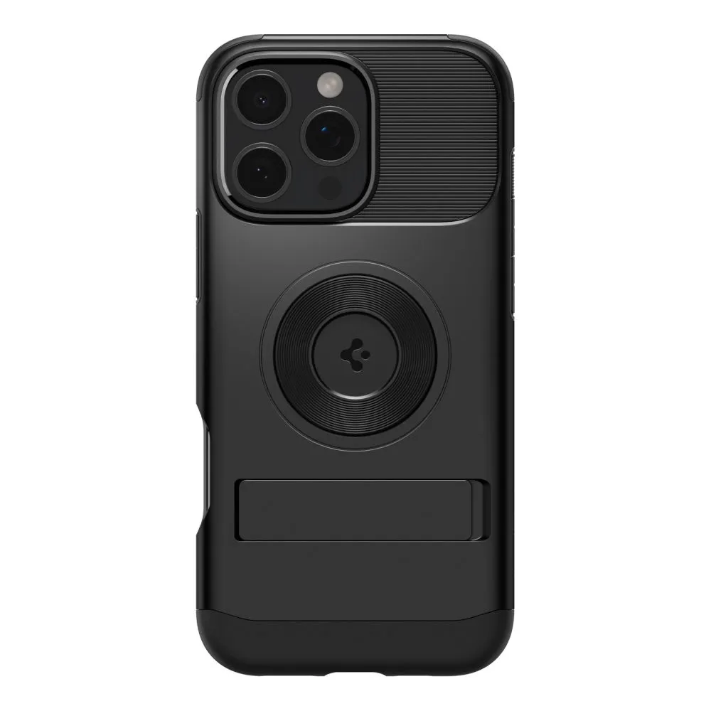Apple iPhone 16 Pro dėklas Juoda SPIGEN SLIM ARMOR MAG MAGSAFE