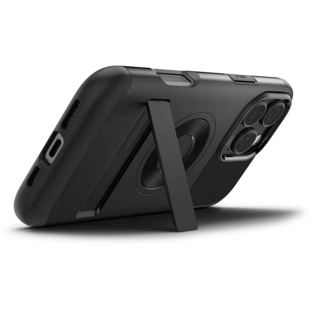 Apple iPhone 16 Pro dėklas Juoda SPIGEN SLIM ARMOR MAG MAGSAFE