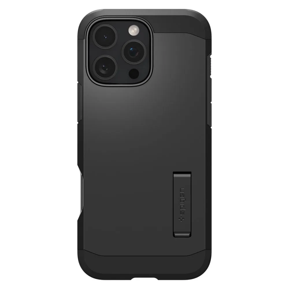 Apple iPhone 16 Pro dėklas Juoda SPIGEN TOUGH ARMOR MAG MAGSAFE