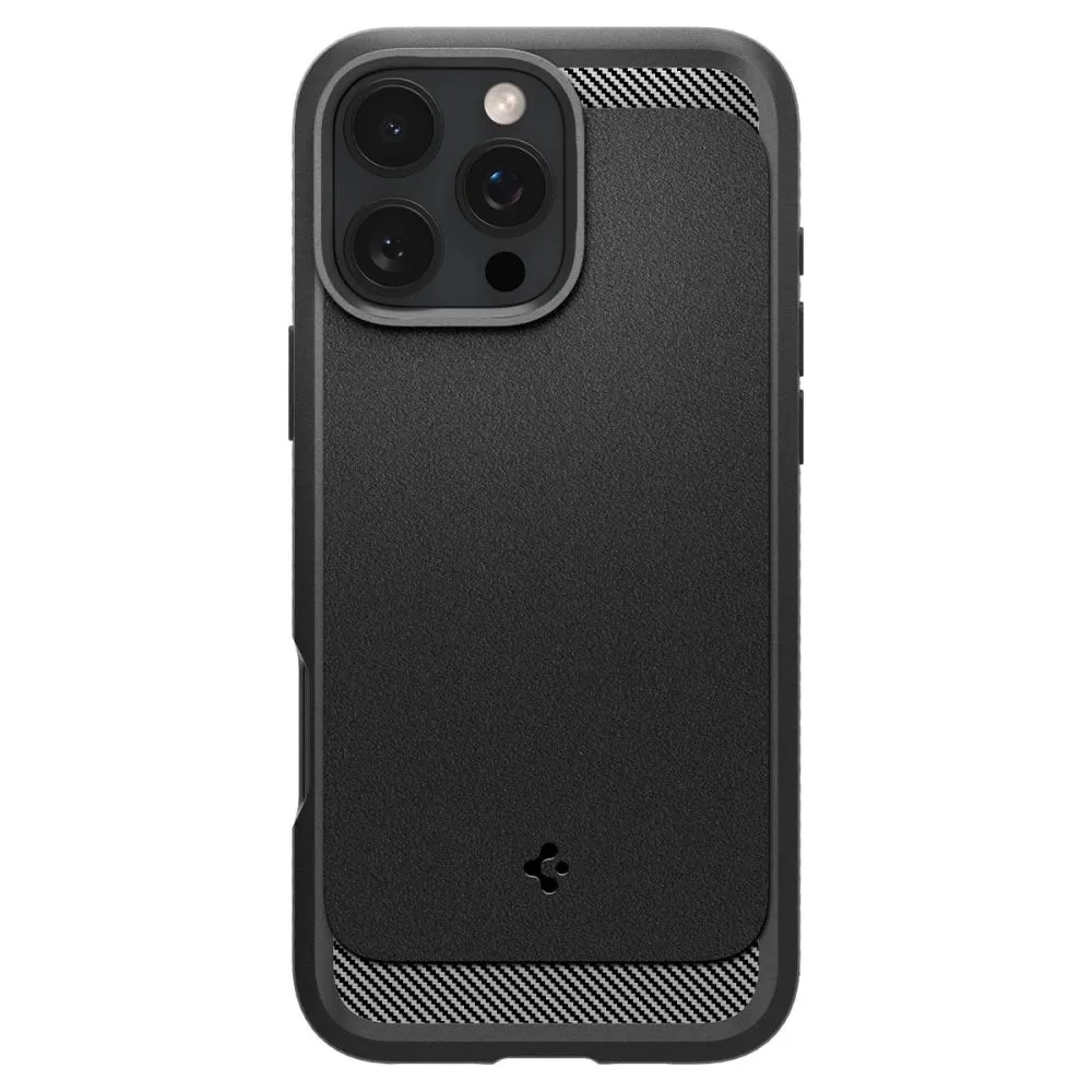 Apple iPhone 16 Pro dėklas Juoda SPIGEN RUGGED ARMOR MAG MAGSAFE