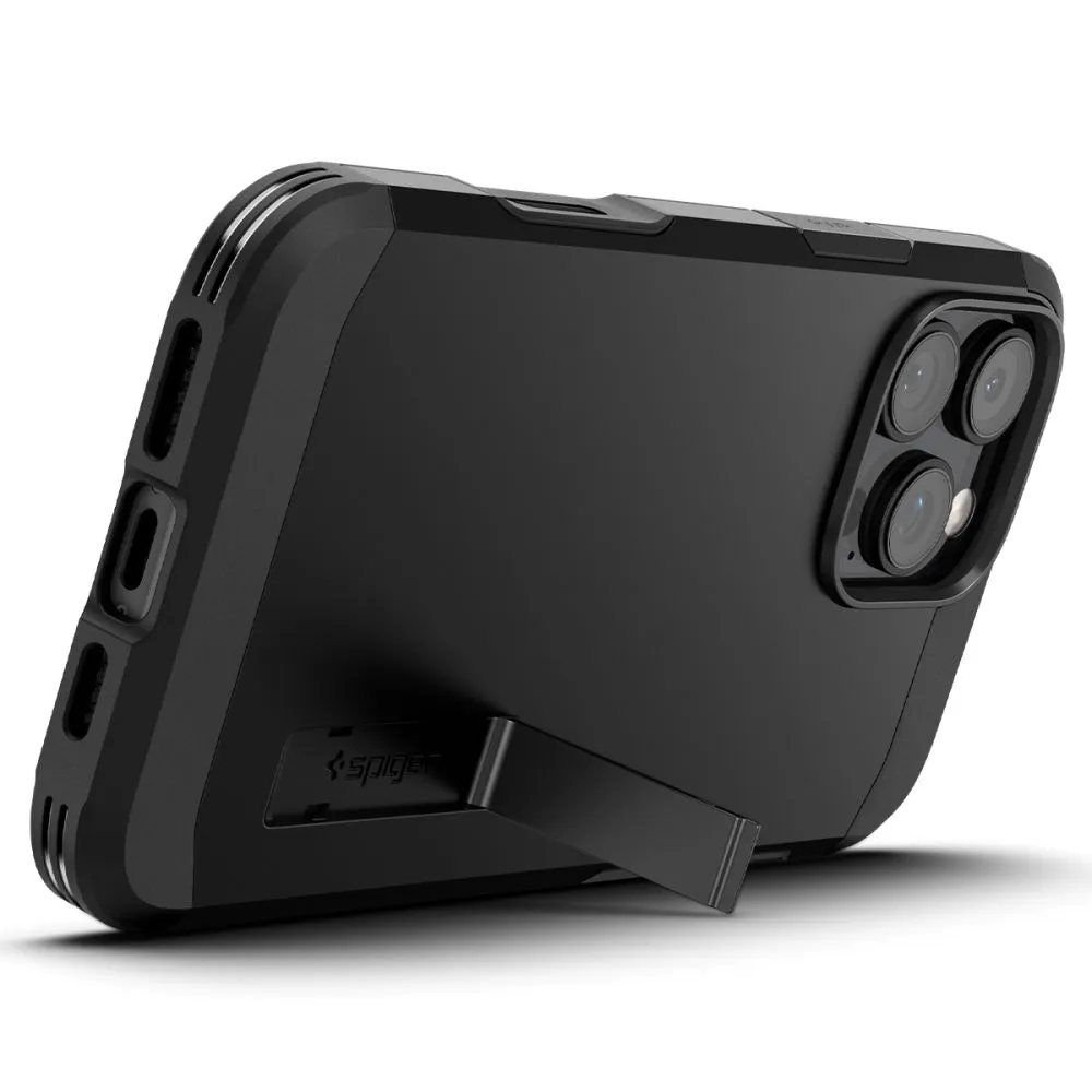 Apple iPhone 16 Pro dėklas Juoda SPIGEN TOUGH ARMOR ”T” MAG MAGSAFE