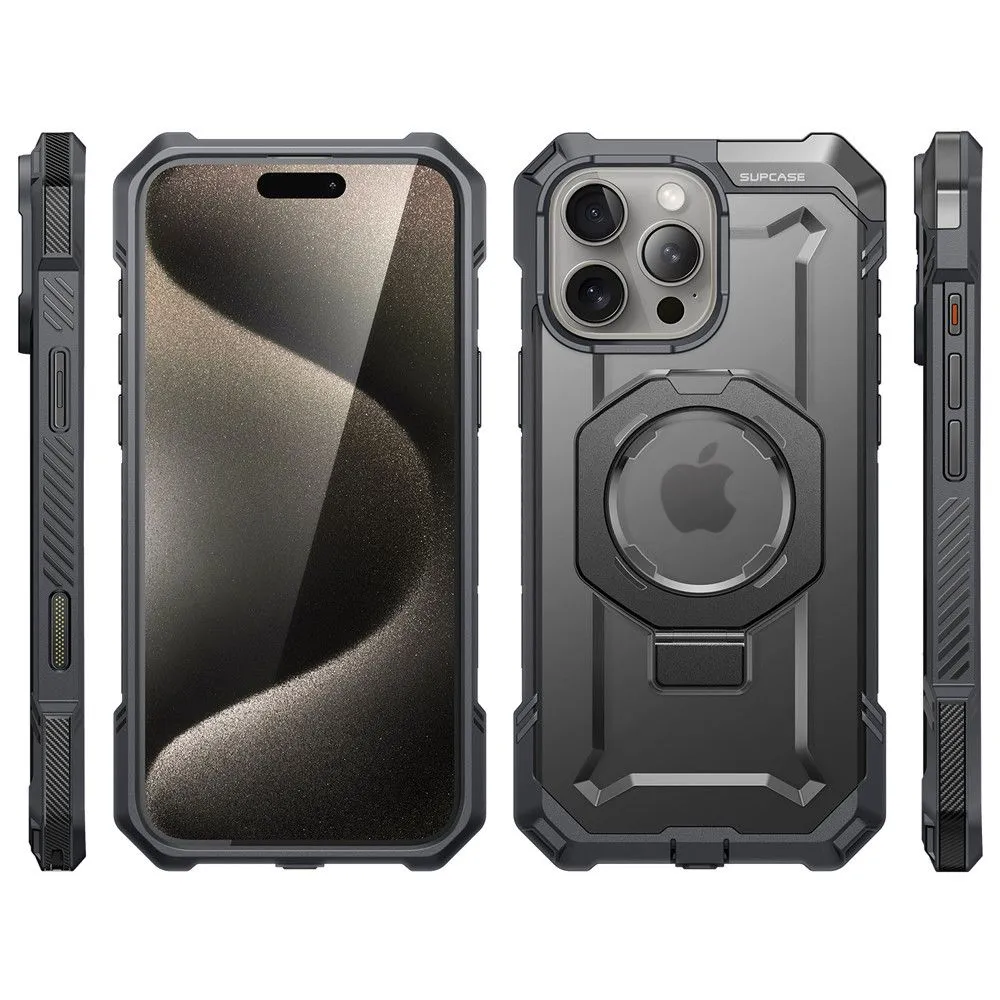 Apple iPhone 16 Pro dėklas pilkas SUPCASE UB GRIP MAG MAGSAFE