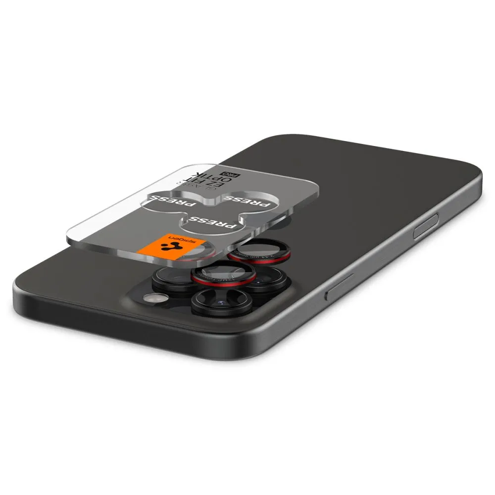 Apple iPhone 16 Pro apsauginis stiklas SPIGEN OPTIK PRO L-SERIES GLAS.TR ”EZ FIT” CAMERA PROTECTOR 2-PACK