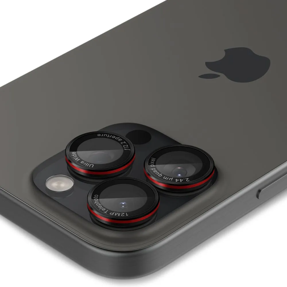 Apple iPhone 16 Pro apsauginis stiklas SPIGEN OPTIK PRO L-SERIES GLAS.TR ”EZ FIT” CAMERA PROTECTOR 2-PACK