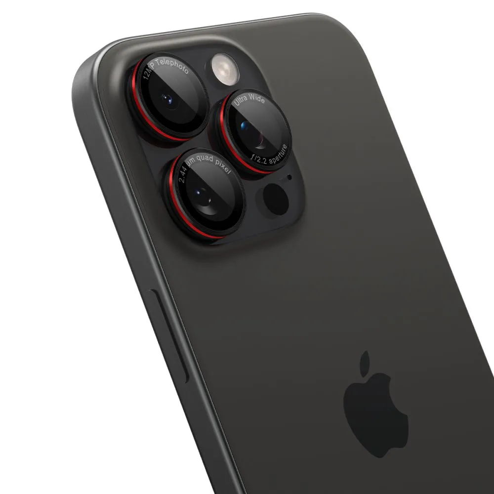 Apple iPhone 16 Pro apsauginis stiklas SPIGEN OPTIK PRO L-SERIES GLAS.TR ”EZ FIT” CAMERA PROTECTOR 2-PACK