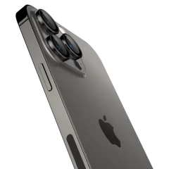 Apple iPhone 16 Pro Tempered glass  SPIGEN OPTIK.TR EZ FIT CAMERA PROTECTOR (2-pack)