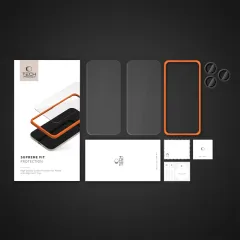Apple iPhone 16 Pro apsauginis stiklas  TECH-PROTECT SUPREME SET 3-PACK