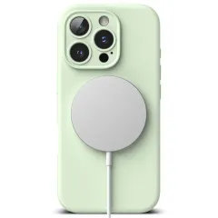 Apple iPhone 16 Pro dėklas  RINGKE SILICONE MAGNETIC MAGSAFE