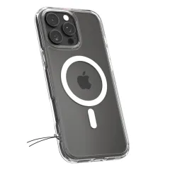 Apple iPhone 16 Pro suojakuori läpinäkyvä SPIGEN ULTRA HYBRID MAG MAGSAFE