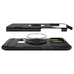 Apple iPhone 16 Pro dėklas Juoda SPIGEN SLIM ARMOR MAG MAGSAFE
