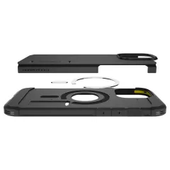 Apple iPhone 16 Pro dėklas Juoda SPIGEN TOUGH ARMOR MAG MAGSAFE