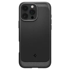 Apple iPhone 16 Pro dėklas Juoda SPIGEN RUGGED ARMOR MAG MAGSAFE