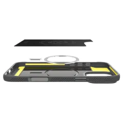 Apple iPhone 16 Pro dėklas pilkas SPIGEN RUGGED ARMOR MAG MAGSAFE