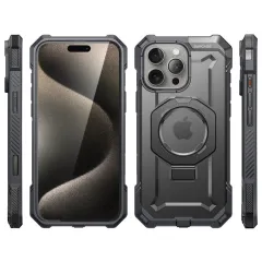 Apple iPhone 16 Pro dėklas pilkas SUPCASE UB GRIP MAG MAGSAFE