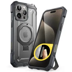 Apple iPhone 16 Pro dėklas pilkas SUPCASE UB GRIP MAG MAGSAFE