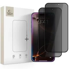 Apple iPhone 16 Pro apsauginis stiklas  TECH-PROTECT GLASS SPY+ PRIVACY 2-PACK