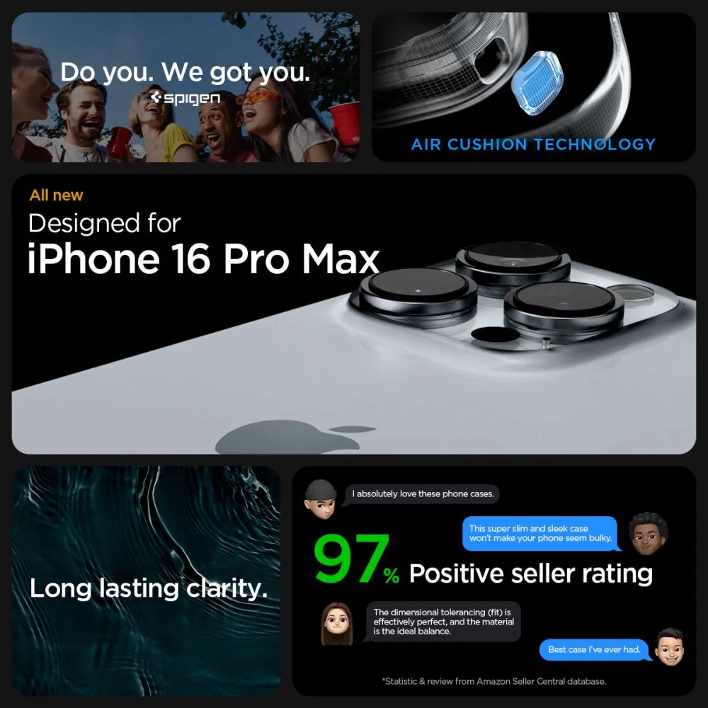 Apple iPhone 16 Pro Max dėklas  SPIGEN ULTRA HYBRID