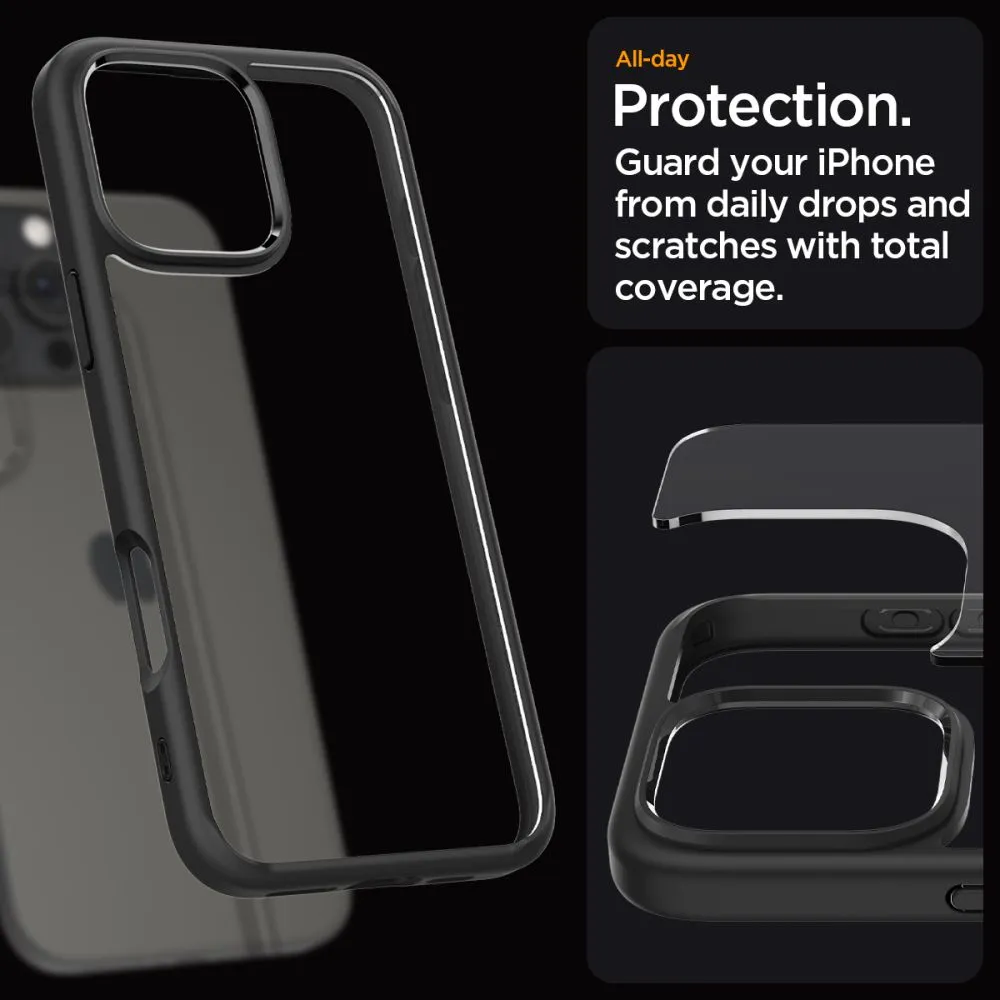 Apple iPhone 16 Pro Max skal  SPIGEN ULTRA HYBRID