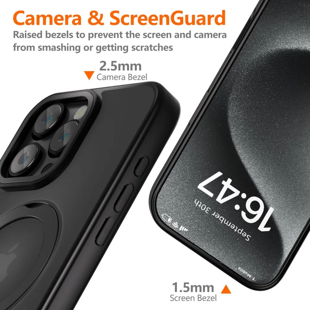 Apple iPhone 16 Pro Max dėklas  TECH-PROTECT MAGRING MAGSAFE