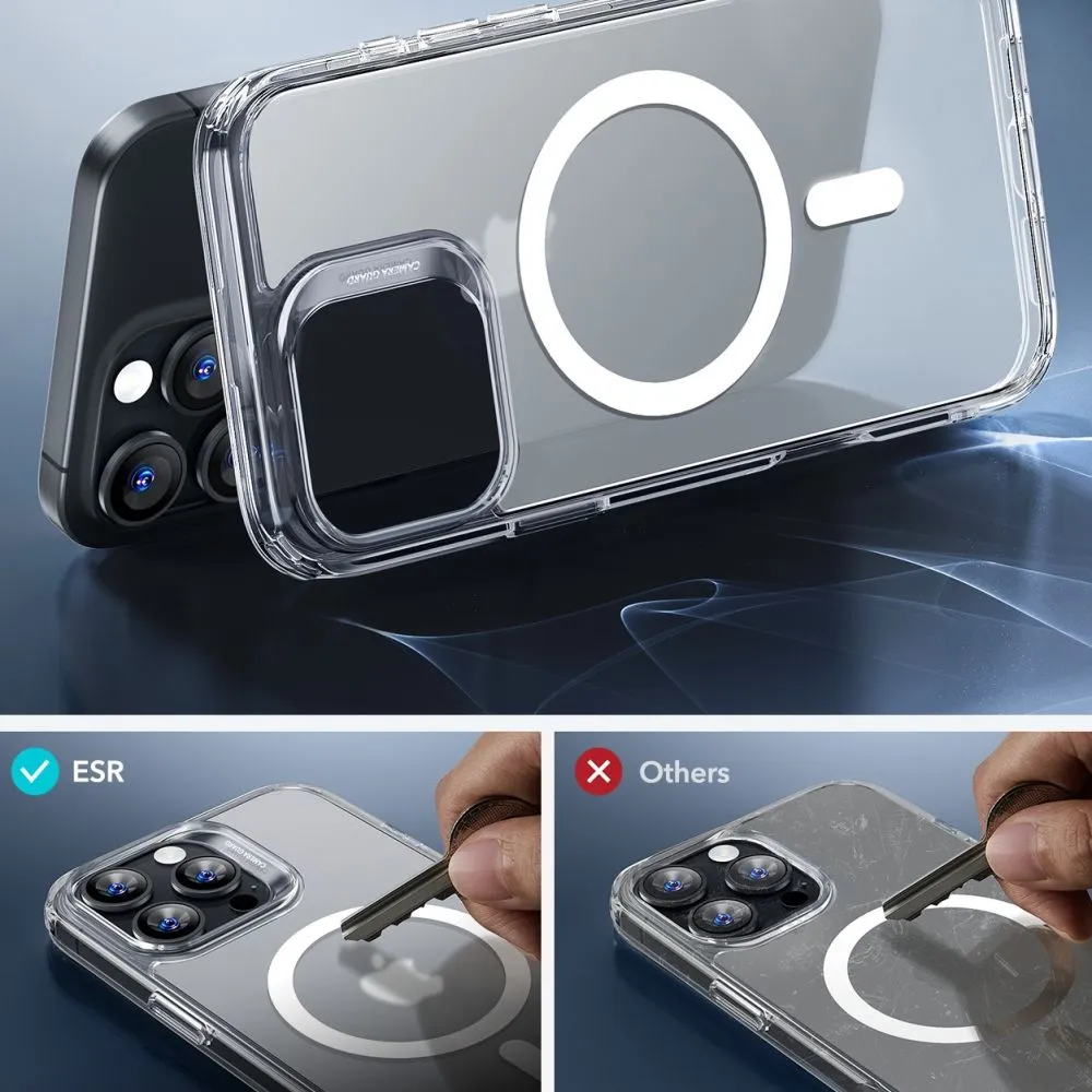 Apple iPhone 16 Pro Max vāciņš  ESR CLASSIC HYBRID HALOLOCK MAGSAFE & TEMPERED GLASS