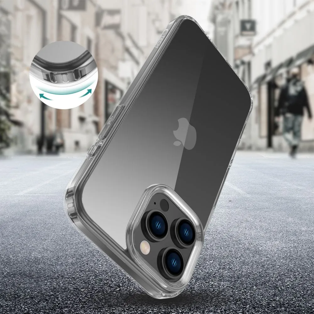 Apple iPhone 16 Pro Max dėklas skaidrus TECH-PROTECT FLEXAIR HYBRID