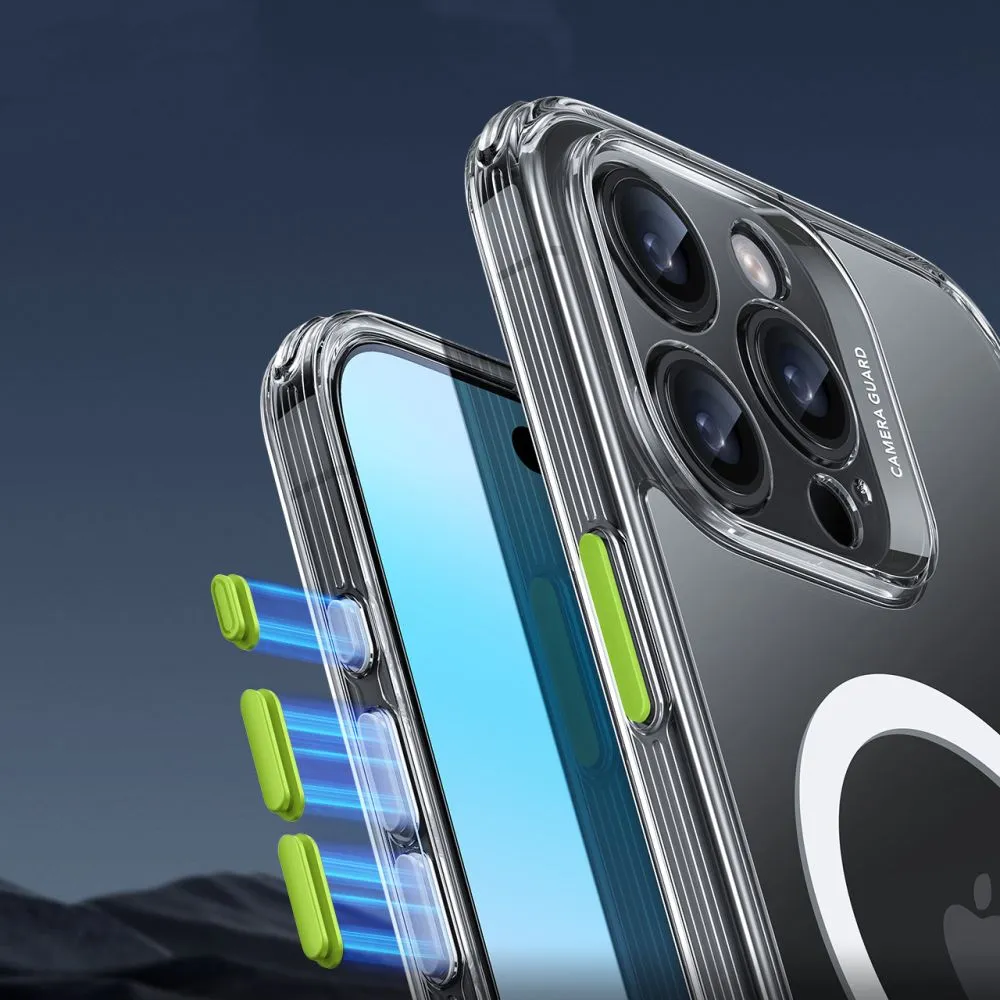 Apple iPhone 16 Pro Max case transparent ESR CLASSIC PRO SET HALOLOCK MAGSAFE