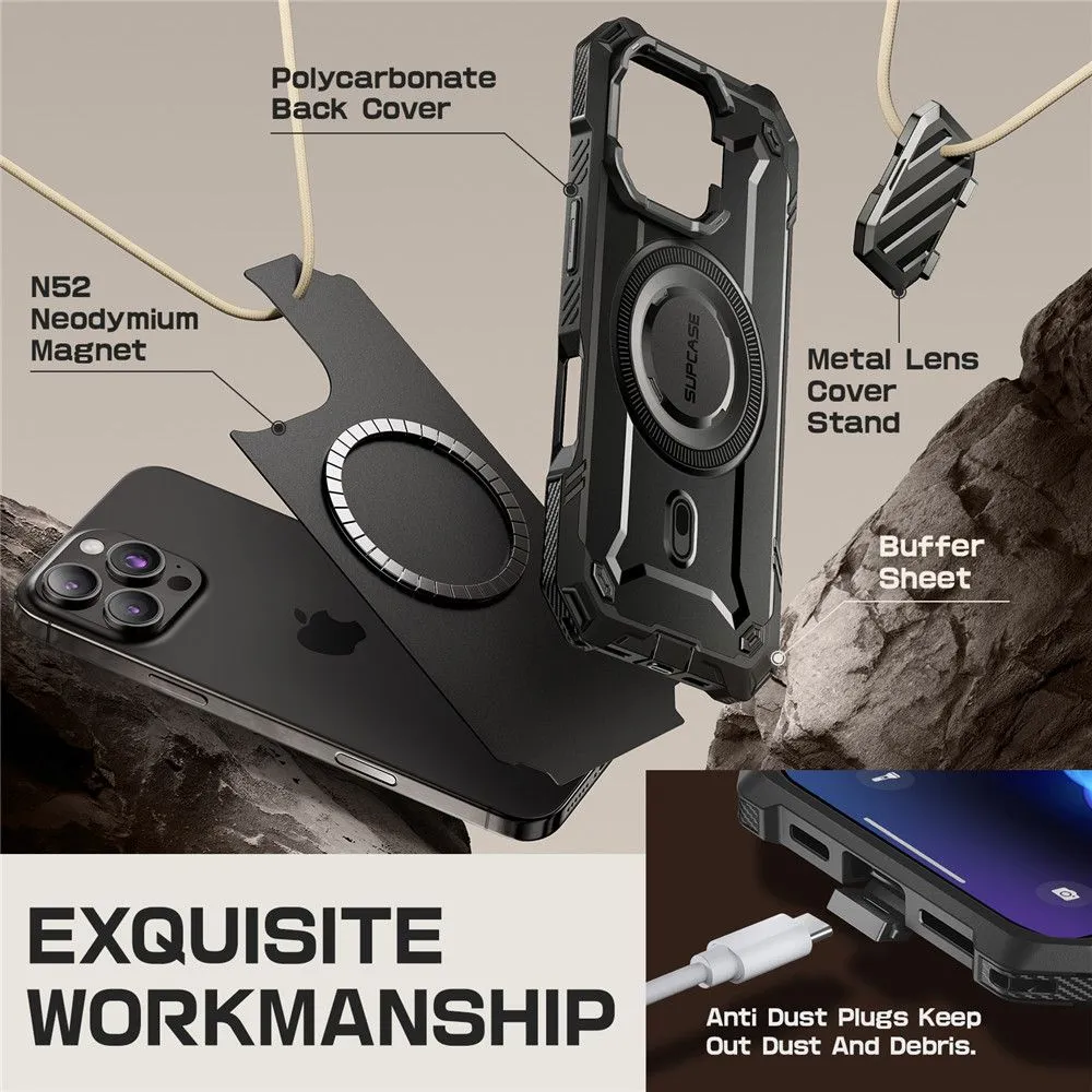Apple iPhone 16 Pro Max skal svart SUPCASE UB XT MAG MAGSAFE