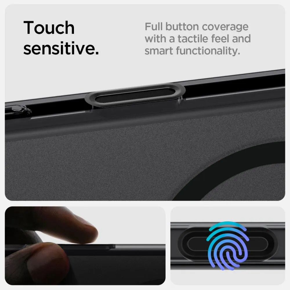 Apple iPhone 16 Pro Max чехол черный SPIGEN ULTRA HYBRID ”T” MAG MAGSAFE