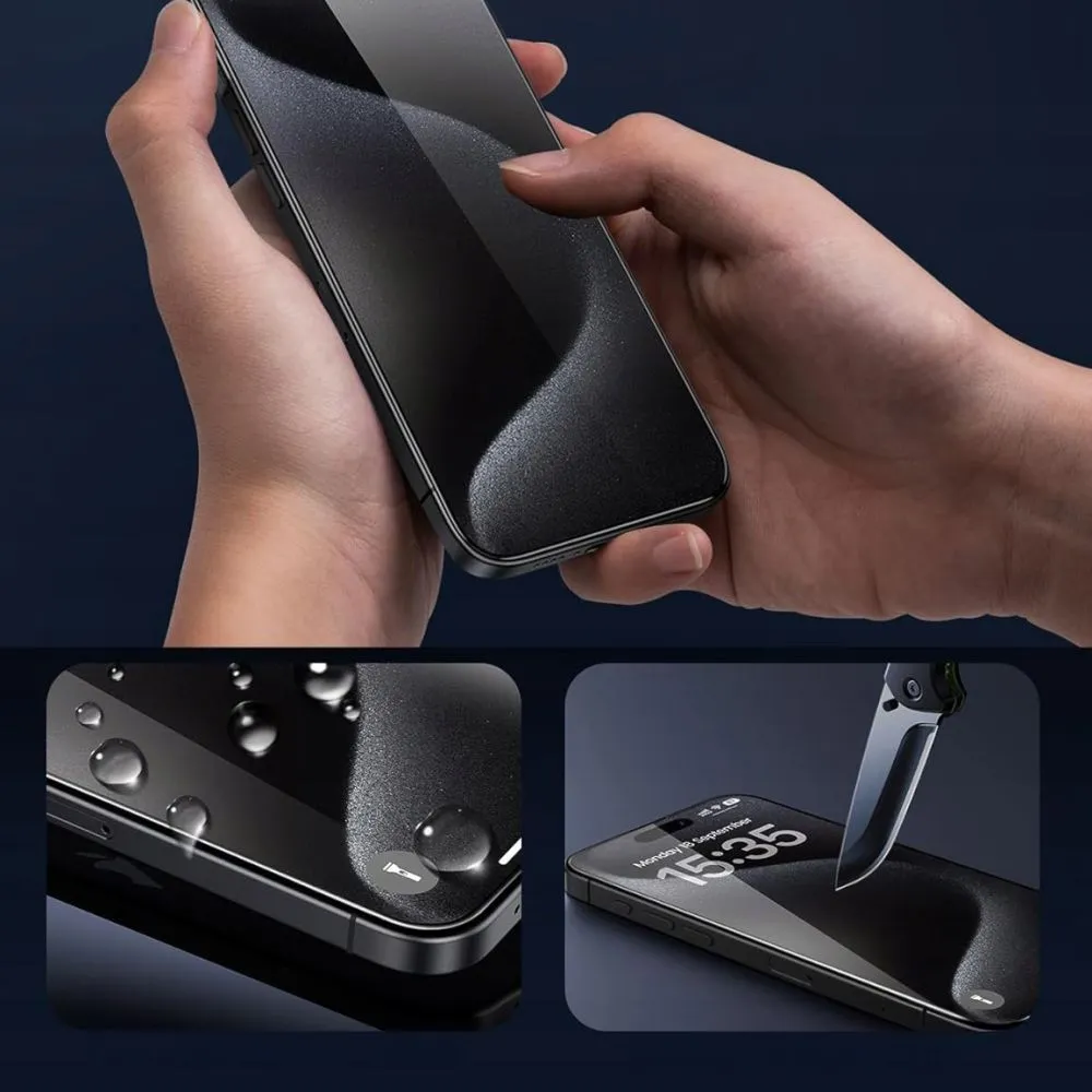 Apple iPhone 16 Pro Max kaitseklaas  TECH-PROTECT GLASS FIT+ 2-PACK