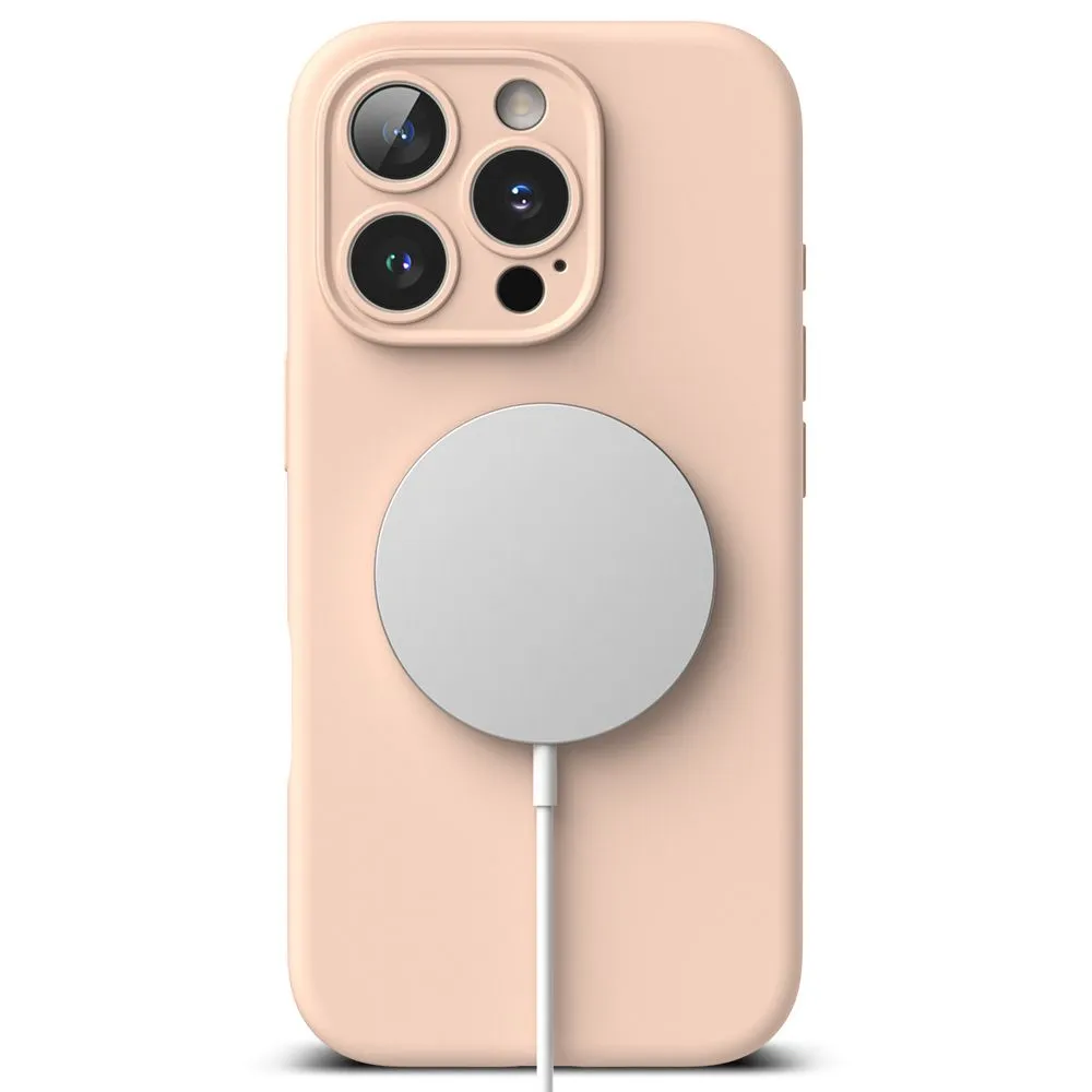 Apple iPhone 16 Pro Max skal RINGKE SILICONE MAGNETIC MAGSAFE