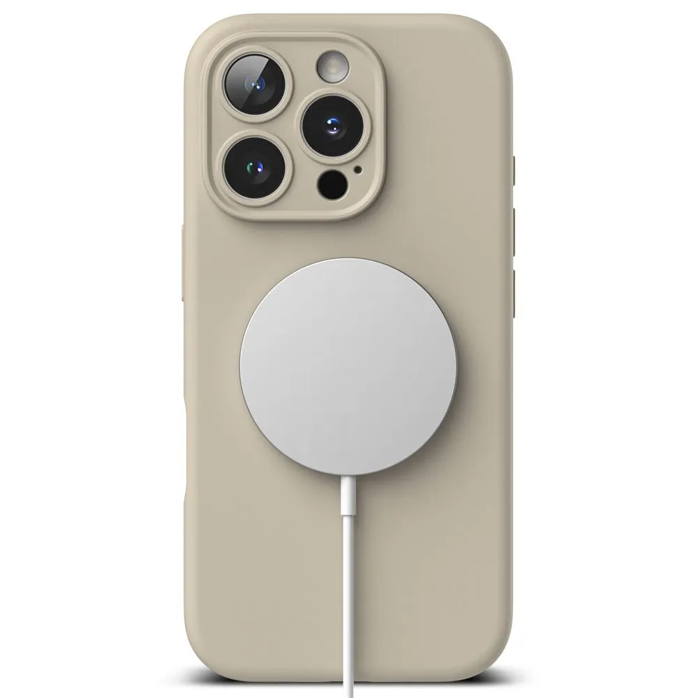 Apple iPhone 16 Pro Max dėklas RINGKE SILICONE MAGNETIC MAGSAFE