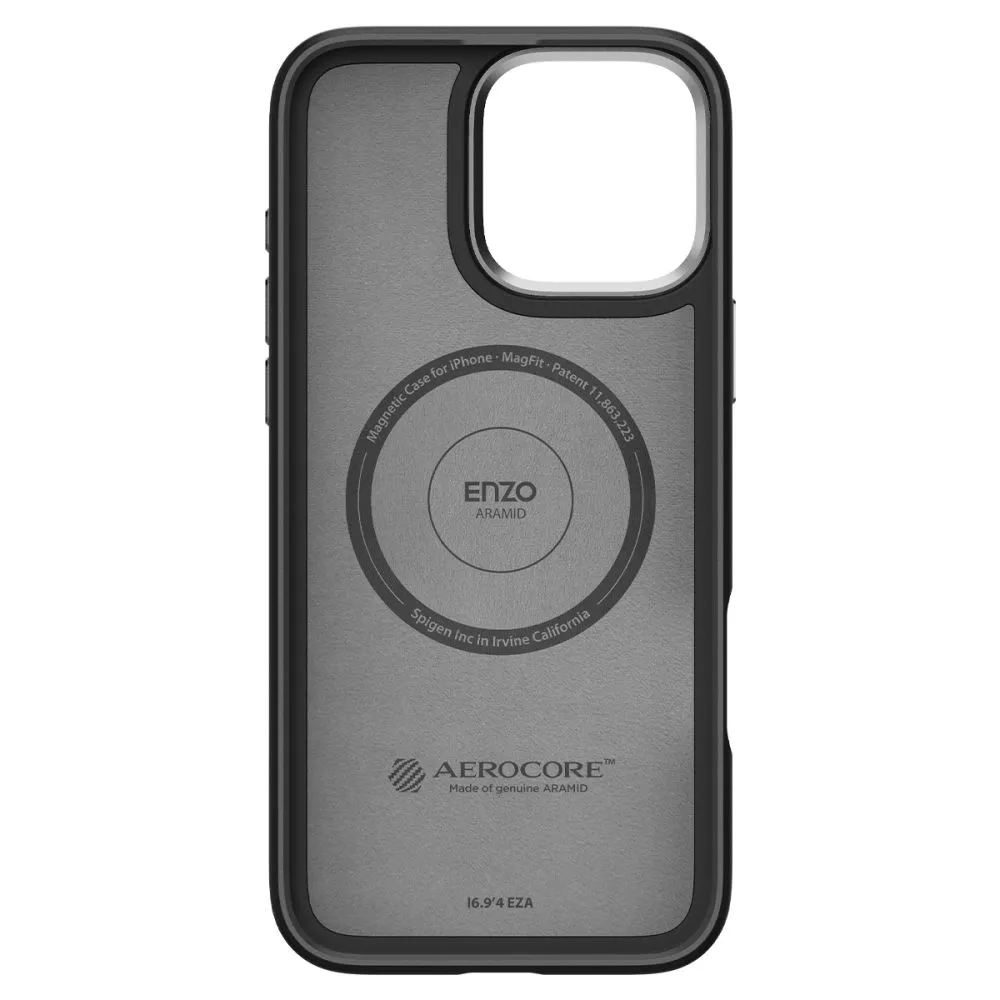 Apple iPhone 16 Pro Max skal SPIGEN ENZO ARAMID MAG MAGSAFE