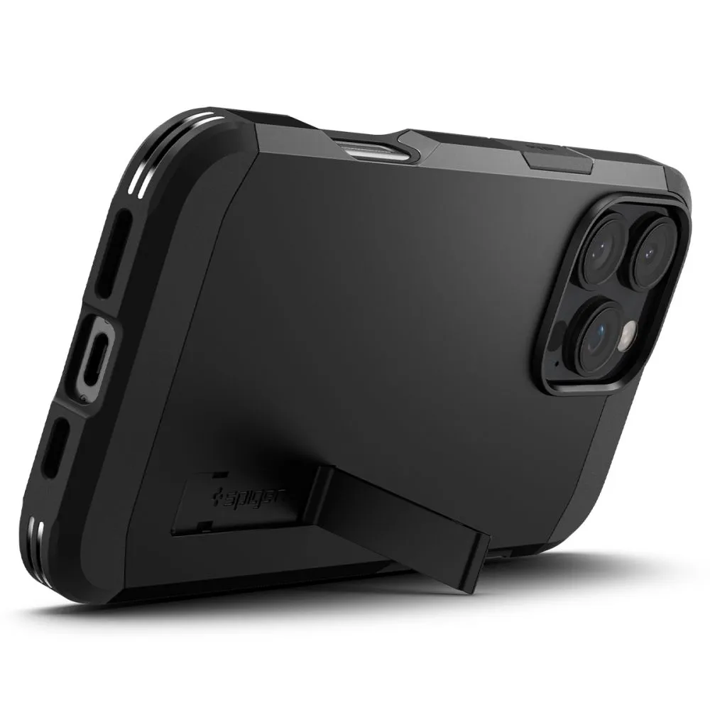 Apple iPhone 16 Pro Max skal svart SPIGEN TOUGH ARMOR MAG MAGSAFE