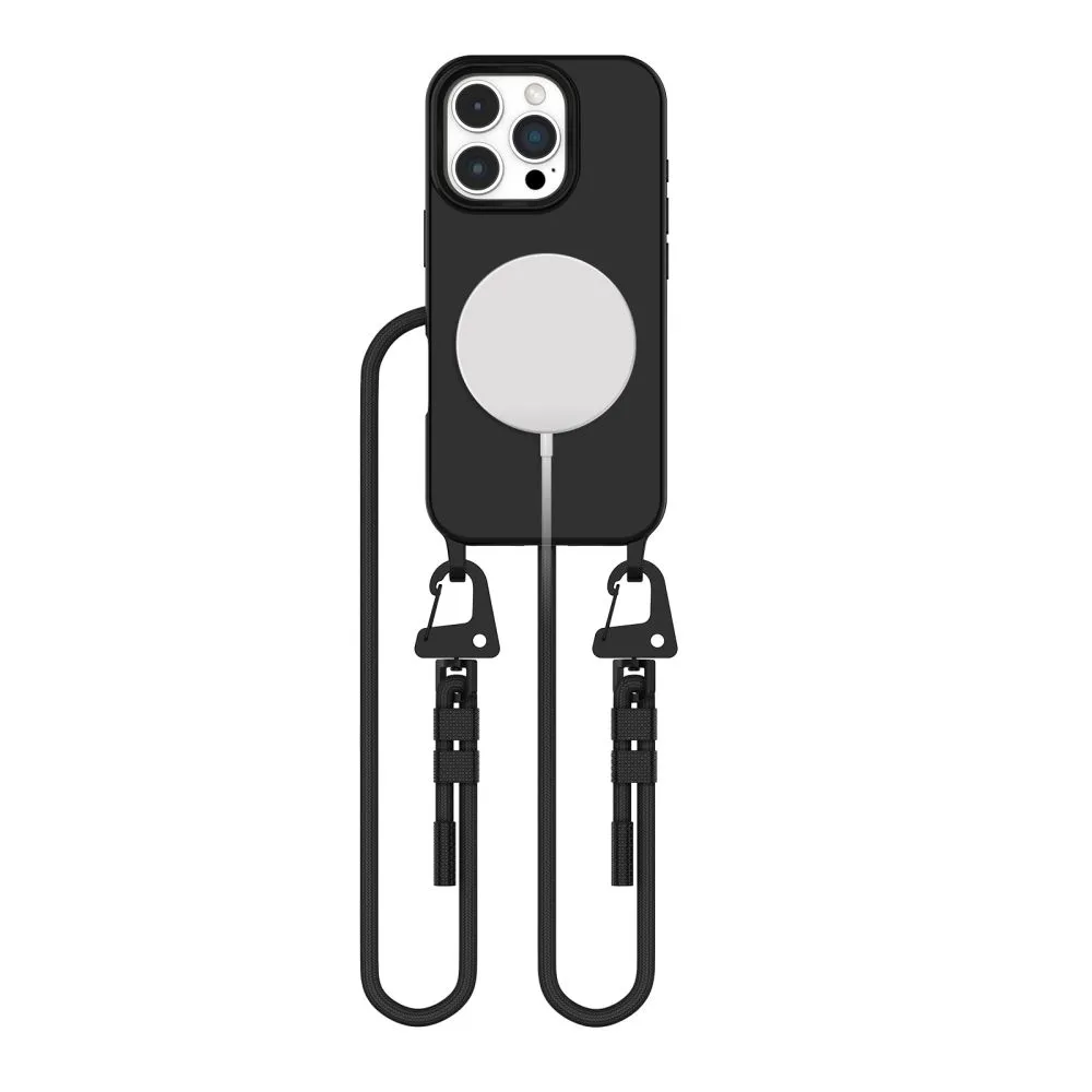 Apple iPhone 16 Pro Max skal svart TECH-PROTECT MAGNECKLACE MAGSAFE