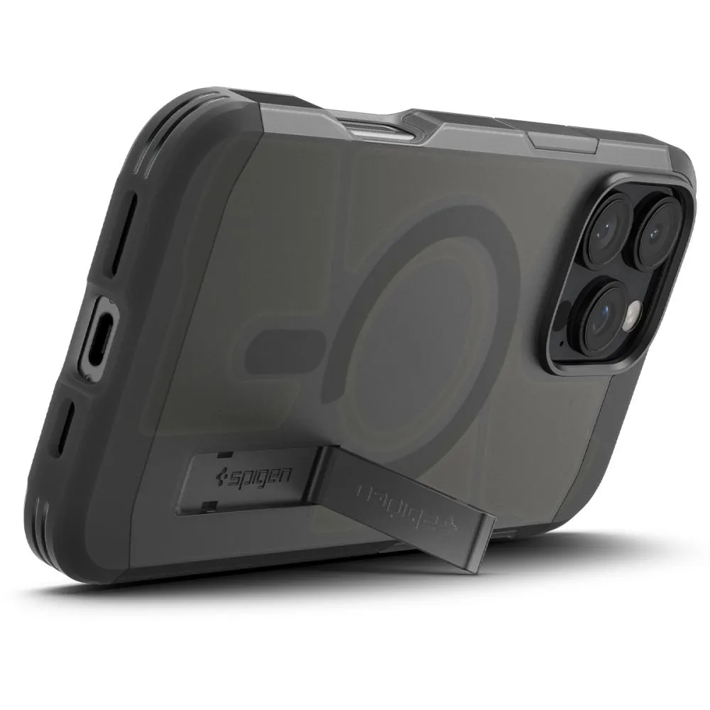 Apple iPhone 16 Pro Max skal svart SPIGEN TOUGH ARMOR MAG MAGSAFE