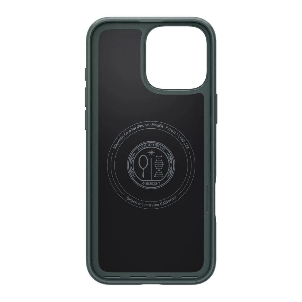 Apple iPhone 16 Pro Max case green SPIGEN THIN FIT MAG MAGSAFE