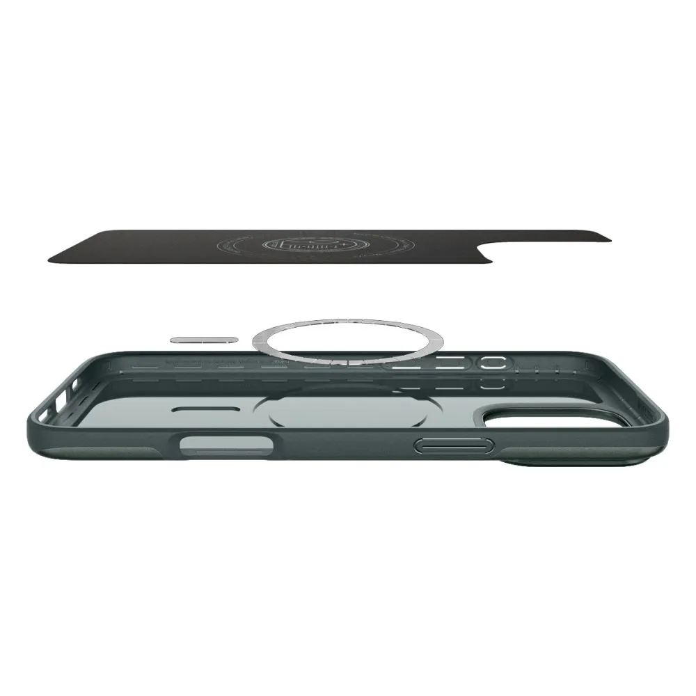 Apple iPhone 16 Pro Max case green SPIGEN THIN FIT MAG MAGSAFE