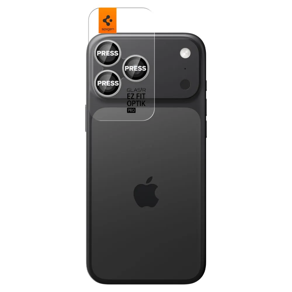 Apple iPhone 16 Pro Max kaitseklaas SPIGEN OPTIK PRO GLAS.TR ”EZ FIT” CAMERA PROTECTOR 2-PACK