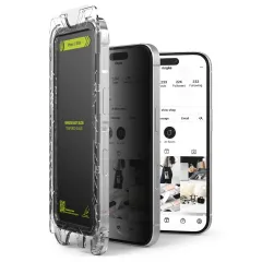 Apple iPhone 16 Pro Max skärmskydd  RINGKE EASY SLIDE PRIVACY 2-PACK