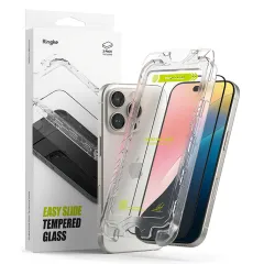 iPhone iPhone 16 Pro Max skärmskydd RINGKE EASY SLIDE 2-PACK Apple iPhone 16 Pro Max