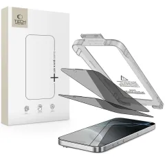 Apple iPhone 16 Pro Max kaitseklaas  TECH-PROTECT QUICK SET SPY+ PRIVACY 2-PACK