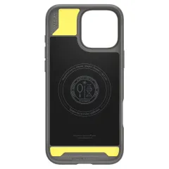 Apple iPhone 16 Pro Max skal grå SPIGEN RUGGED ARMOR MAG MAGSAFE