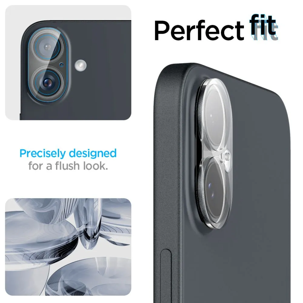 Apple iPhone 16 Plus apsauginis stiklas  SPIGEN OPTIK GLAS.TR CAMERA PROTECTOR 2-PACK
