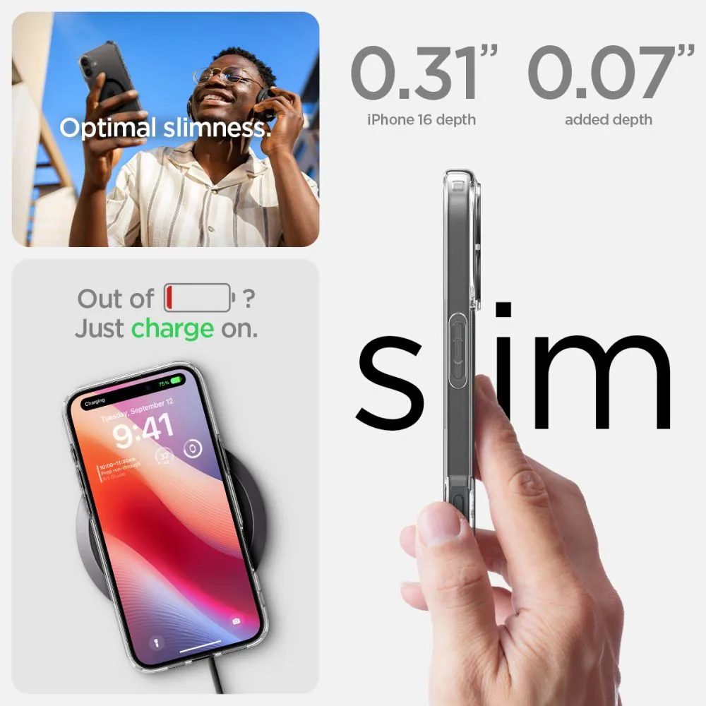 Apple iPhone 16 Plus vāciņš  SPIGEN ULTRA HYBRID MAG MAGSAFE