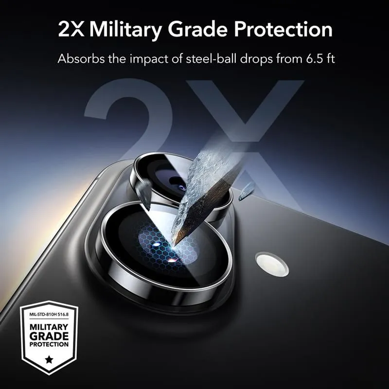 Apple iPhone 16 Plus Ekraanikaitsed ESR ARMORITE CAMERA PROTECTOR