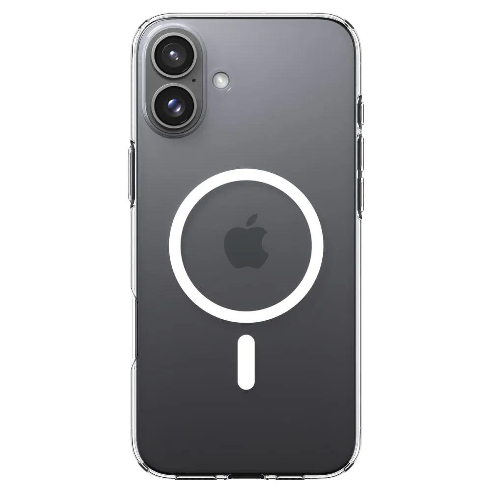 Apple iPhone 16 Plus vāciņš caurspīdīgs SPIGEN LIQUID CRYSTAL MAG MAGSAFE