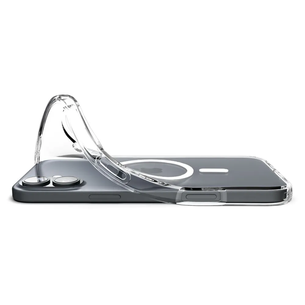 Apple iPhone 16 Plus vāciņš caurspīdīgs SPIGEN LIQUID CRYSTAL MAG MAGSAFE