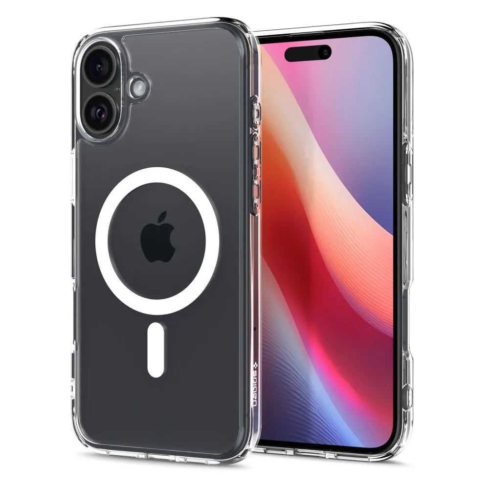 Apple iPhone 16 Plus vāciņš caurspīdīgs SPIGEN ULTRA HYBRID MAG MAGSAFE