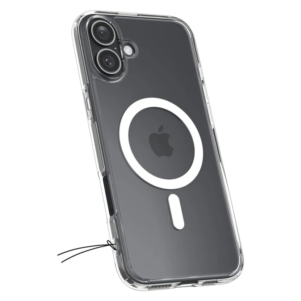 Apple iPhone 16 Plus vāciņš caurspīdīgs SPIGEN ULTRA HYBRID MAG MAGSAFE